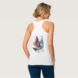Chica Surfista de la Generación de Camisetas X en 