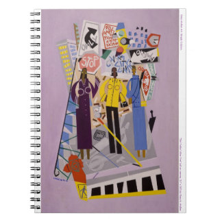 "Chica-Talkin' después" cuaderno de cinco