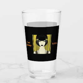 Chica Tarot Tumbler Art Deco Flapper personalizado