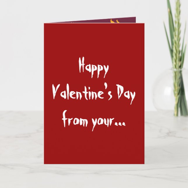 Chica traviesa feliz tarjeta de felicitaciones por (Anverso)