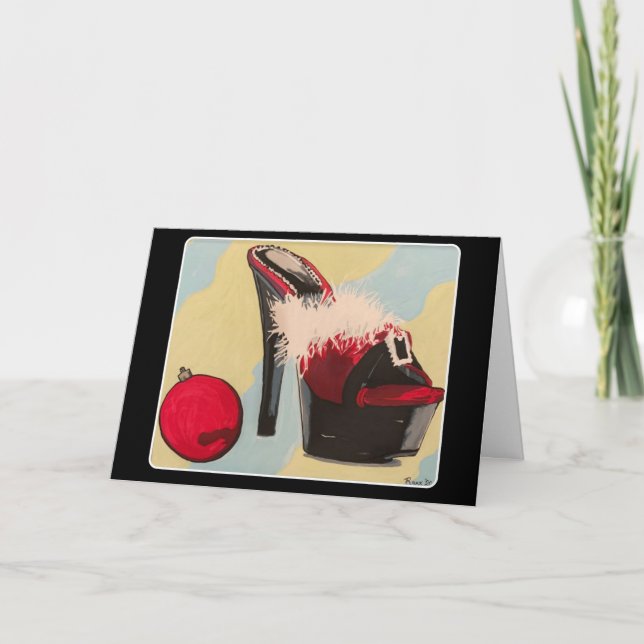 Chica Traviesa Navidad 2020 Pintura en una (Anverso)