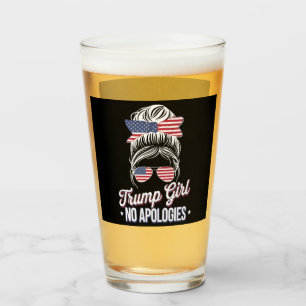 Chica Trump Sin Disculpas Moño Desordenado Retro V