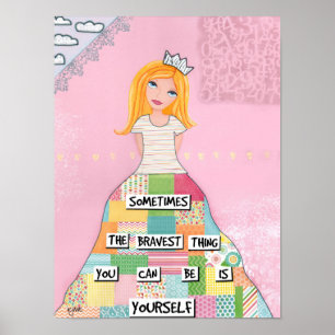 Chica valiente - Arte para Chicas y mujeres