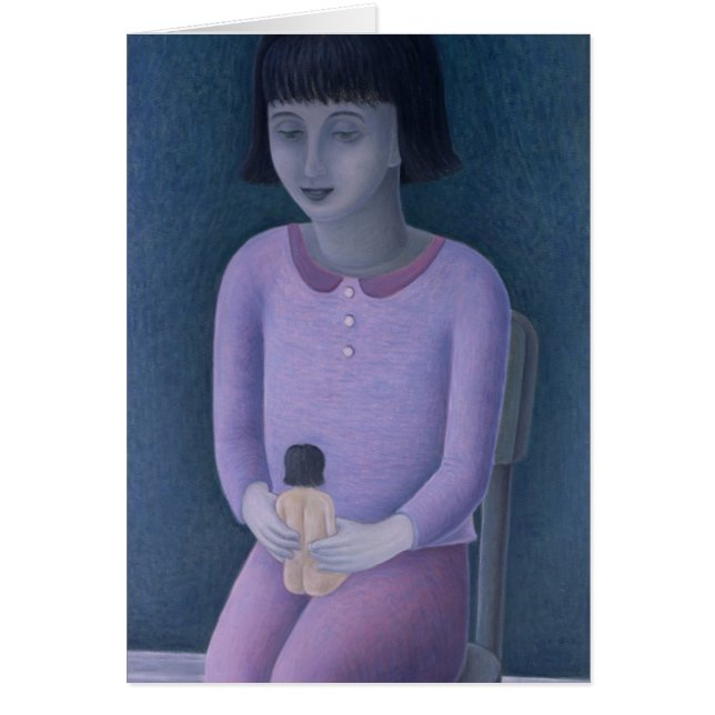 Chica y muñeca 2003 (Frente)