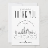 Chicago, Boda de Illinois | Gracias + Tarjeta foto