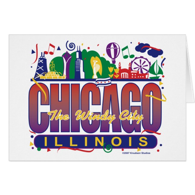 Chicago-Confetti (Anverso (Horizontal))