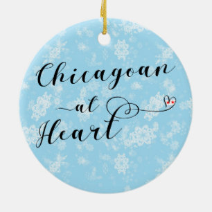 Chicago En La Decoración De Las Fiestas Del Corazó