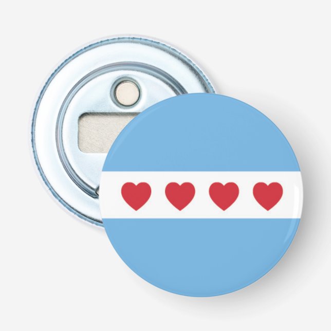 Chicago Love | Abridor de frasco (Anverso)