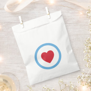 Chicago Love   Bolsas favoritas   Corazón   Azul