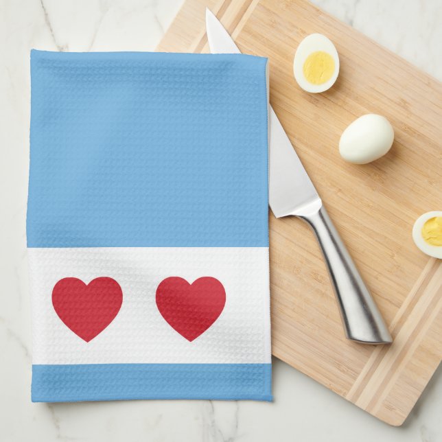 Chicago Love | Toalla de cocina (Doblado Cuarto)