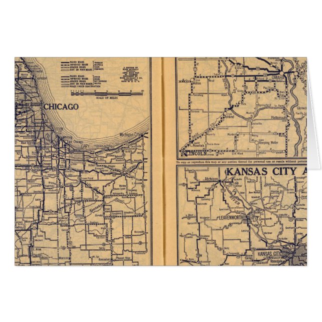 Chicago, Omaha, Kansas City (Anverso (Horizontal))