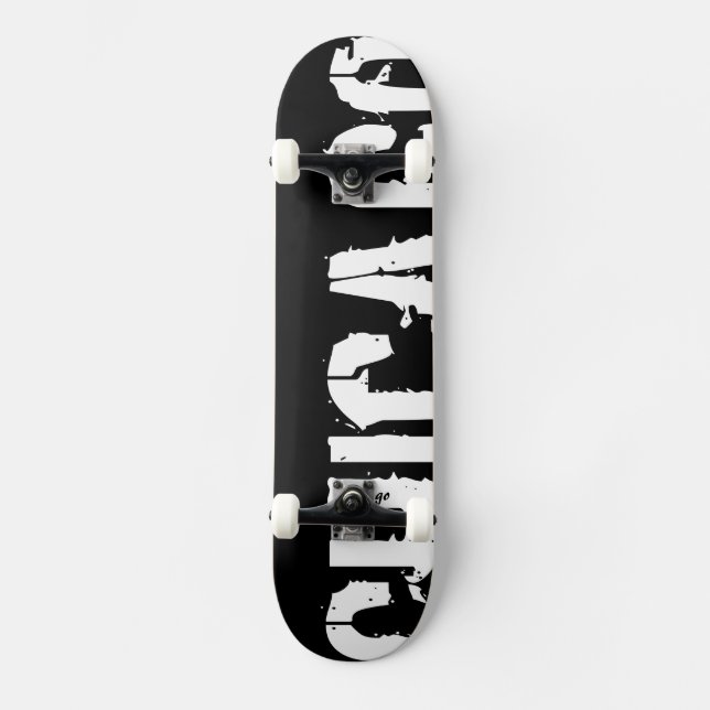 Chicago: Skateboard estilo urbano (Anverso)