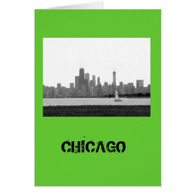 Chicago Skyline-Card (Frente)