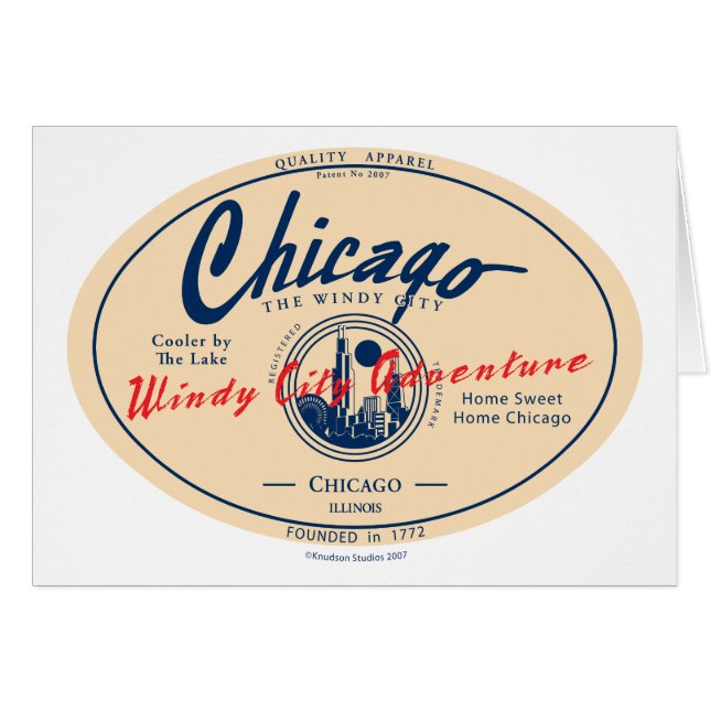 Chicago Windy City (Anverso (Horizontal))