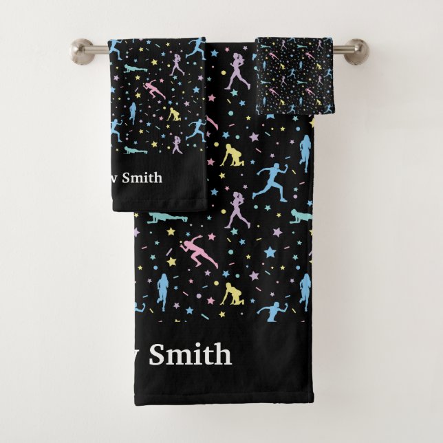 Chicas a través del país, campo de pista, corredor (In situ)