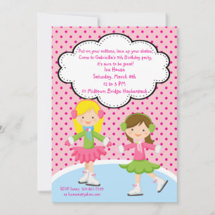 Chicas Adorables Invitación al cumpleaños para pat