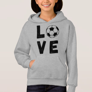 Chicas Aman al Jugador de Fútbol Sudadera Deportiv