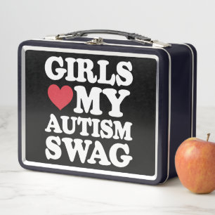 Chicas Aman Mi Swagger de Autismo Divertido Concie