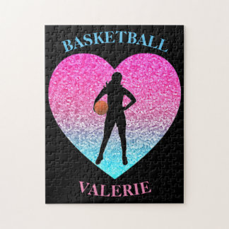 Chicas Baloncesto Jigsaw Puzzle