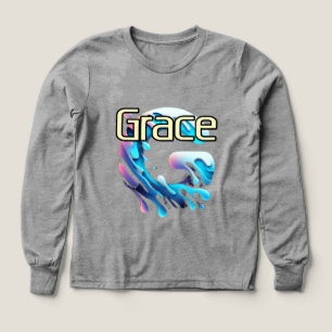 Chicas Bella+Canvas Mezclan con tres camisas de ma