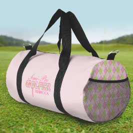 Chicas bolsa de nombres rosa semi-pro golfista