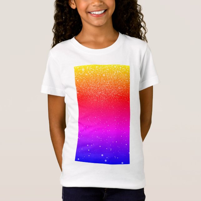 Chicas brillando en camiseta (Anverso)