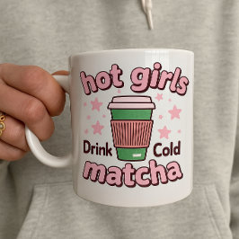Chicas Calientes beben Matcha Taza de Matcha Tazas