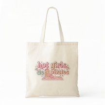 Chicas Calientes Hacen Pilates Bolsa Tote Estética