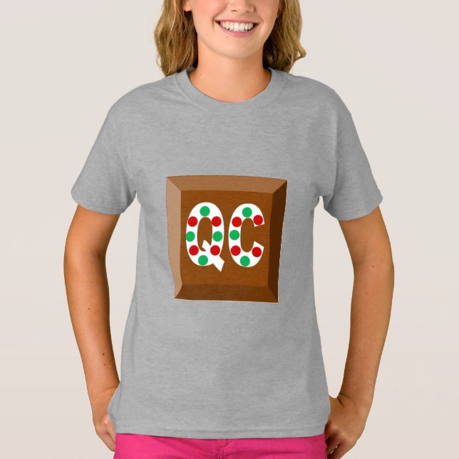 Chicas Camiseta básica CHOCOLATE QUEBEC (Anverso)