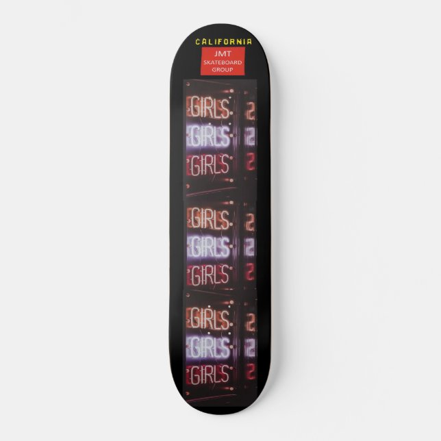 CHICAS CHICAS CHICAS Skateboard (Anverso)