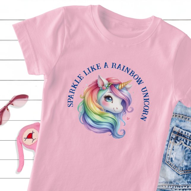 Chicas cortan camiseta con lema Personalizado de R (Subido por el creador)