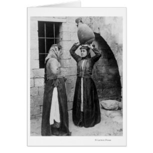 Chicas cristianos en Nazaret