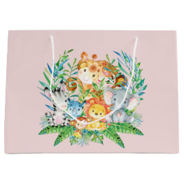 chicas de animales de la jungla de safari Bolsa de