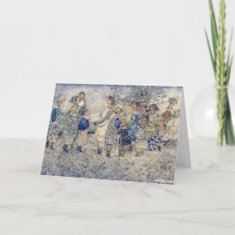 Chicas de Annie French en el Jardín de las Flores