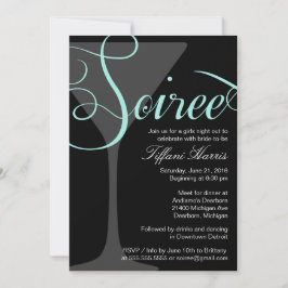 Chicas de Bachelorette Invitación a la Noche en So