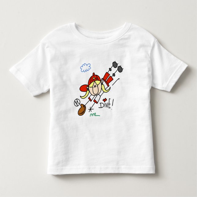 Chicas de béisbol suben camisetas y regalos (Anverso)