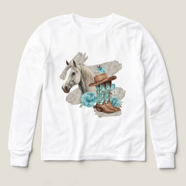 Chicas de Caballo del Oeste (Diseño frontal)