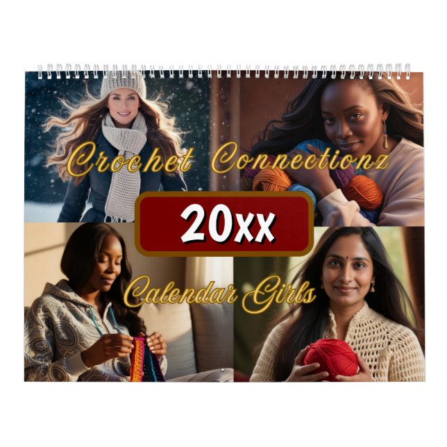 Chicas de calendario de crochet (Tapa)