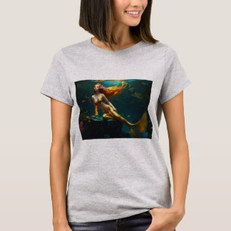 Chicas de camisetas con manga corta impresa de sir