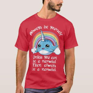 Chicas de camisetas de Narwhal Unicorn Niños mujer