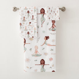 Chicas de clase Zen Yoga Meditación Espiritual Nam