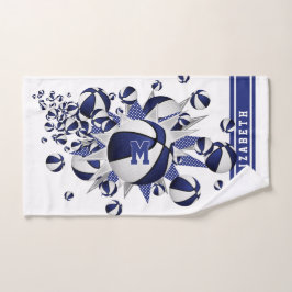 chicas de estrellas de baloncesto blanco azul mono