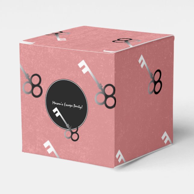 Chicas de Fiesta de escape Caja de golosinas de cu (Costado Anverso)