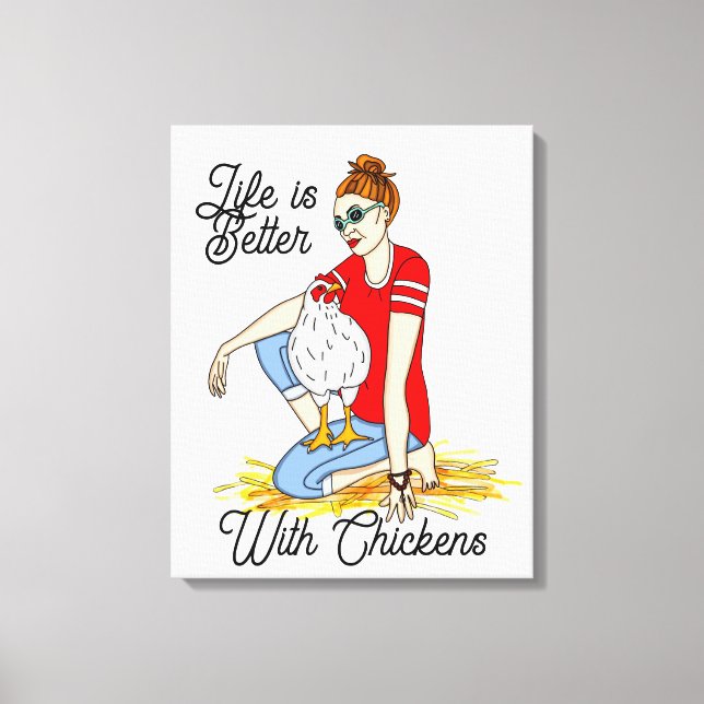 Chicas de Guay | Poster de Arte Pollo (Anverso)