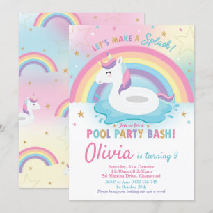 Chicas de invitaciones de cumpleaños de Fiesta de 