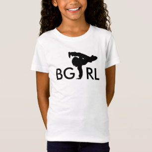 Chicas de la camiseta de la actitud del BGIRL