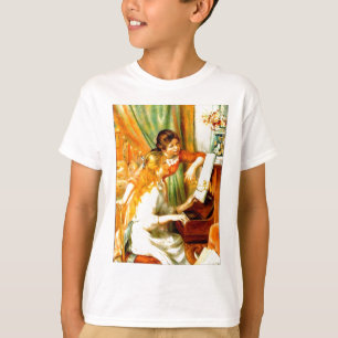 Chicas de la camiseta de Piano Kids