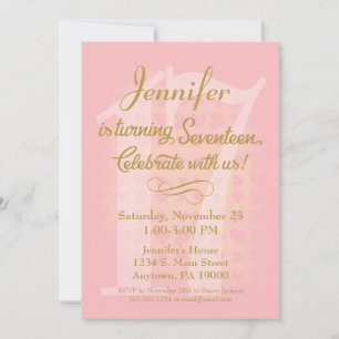 chicas de la invitación por el cumpleaños 17 coraz