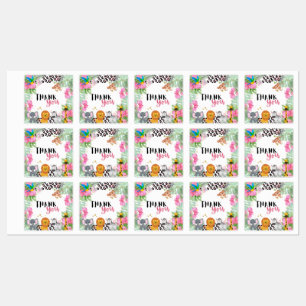 Chicas de la jungla Gracias Etiquetas