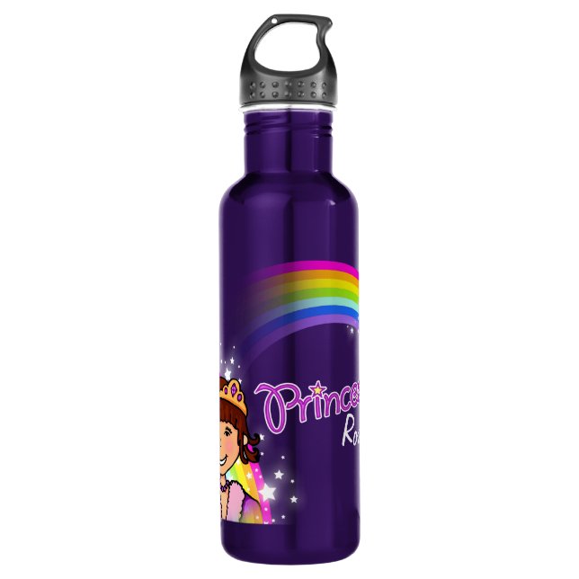 Chicas de la Princesa nombrados botella de bebidas (Anverso)